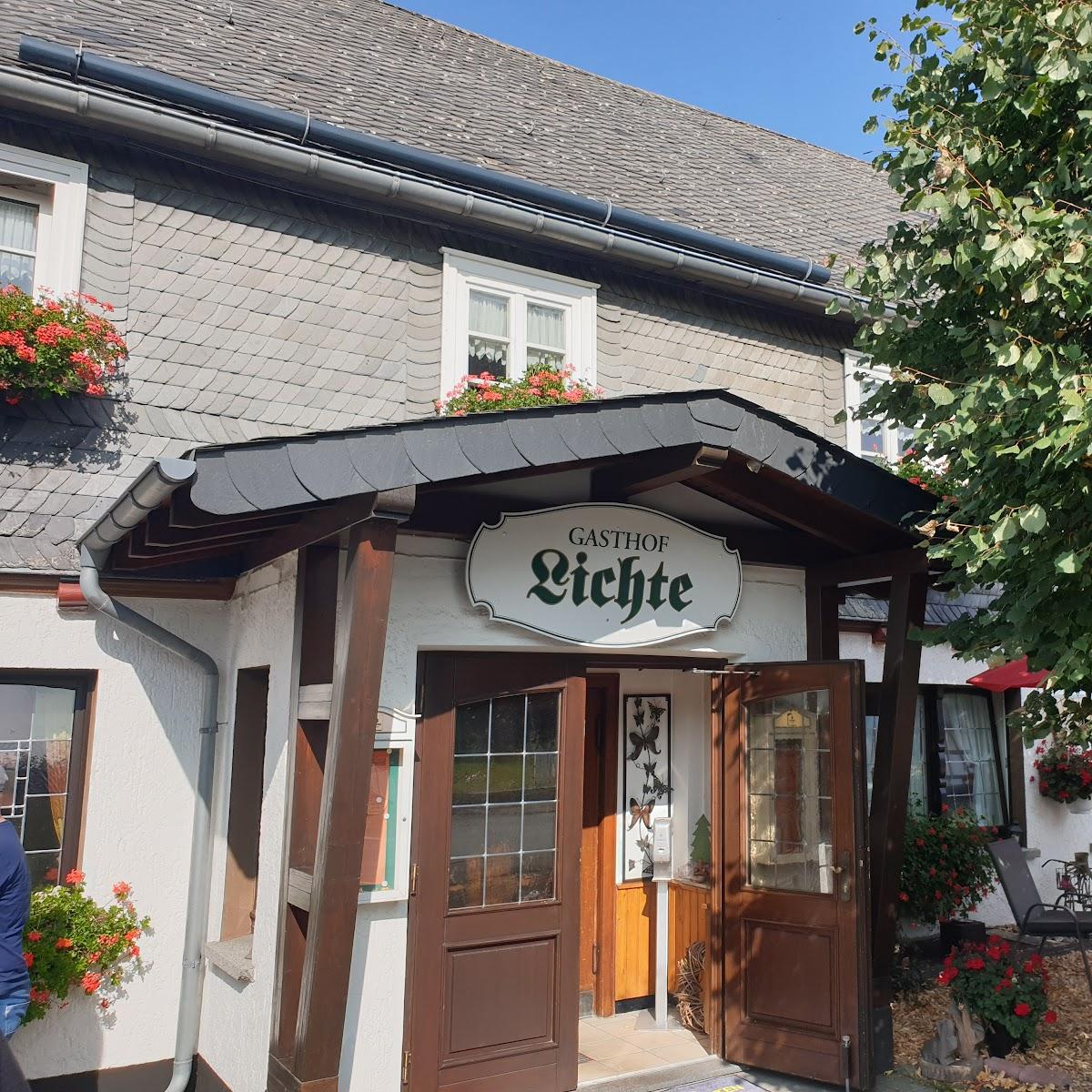 Restaurant "GastHof Lichte" in Medebach