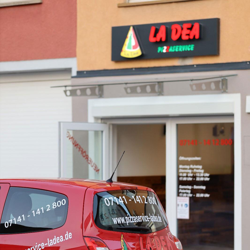 Restaurant "Pizzaservice La Dea" in Ludwigsburg