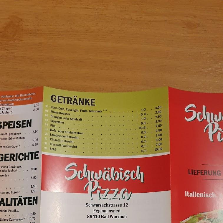 Restaurant "Schwäbisch-Pizza Lieferservice & Gaststätte" in Bad Wurzach