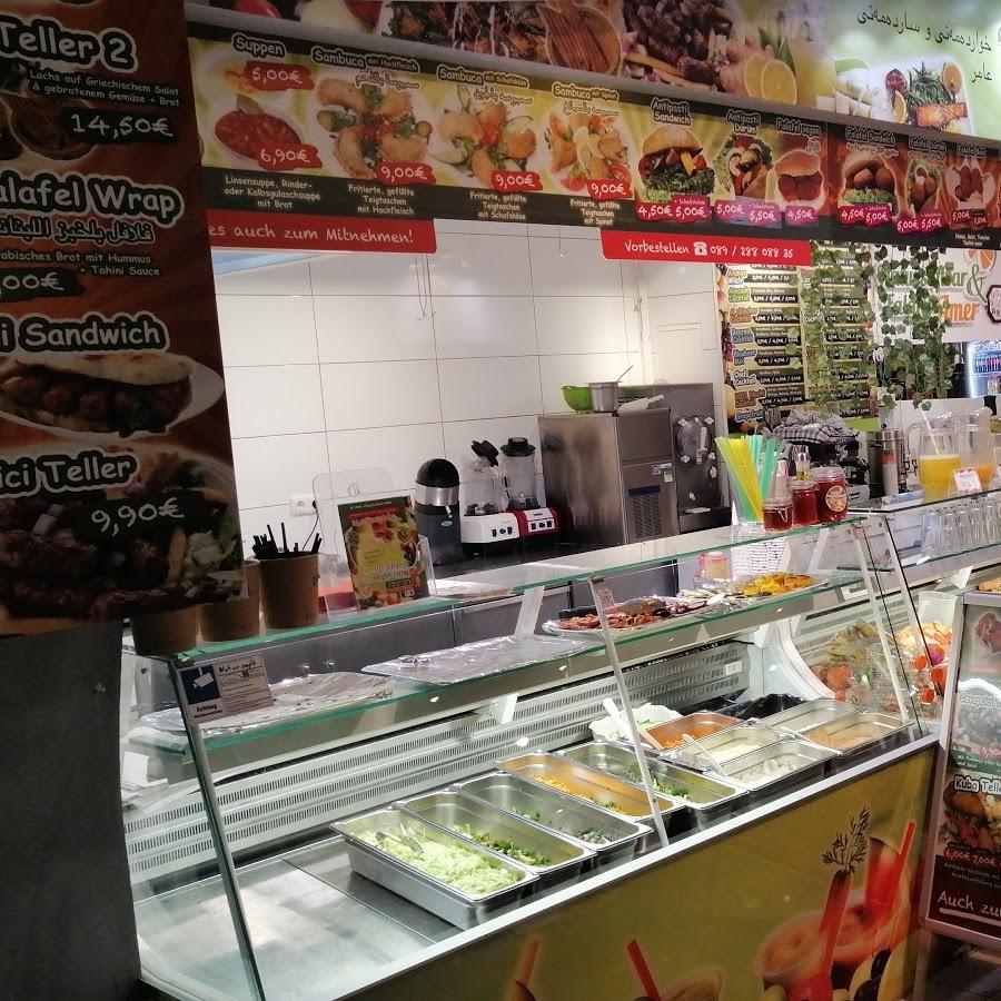 Restaurant "Natursaftbar & Falafel Amer" in München