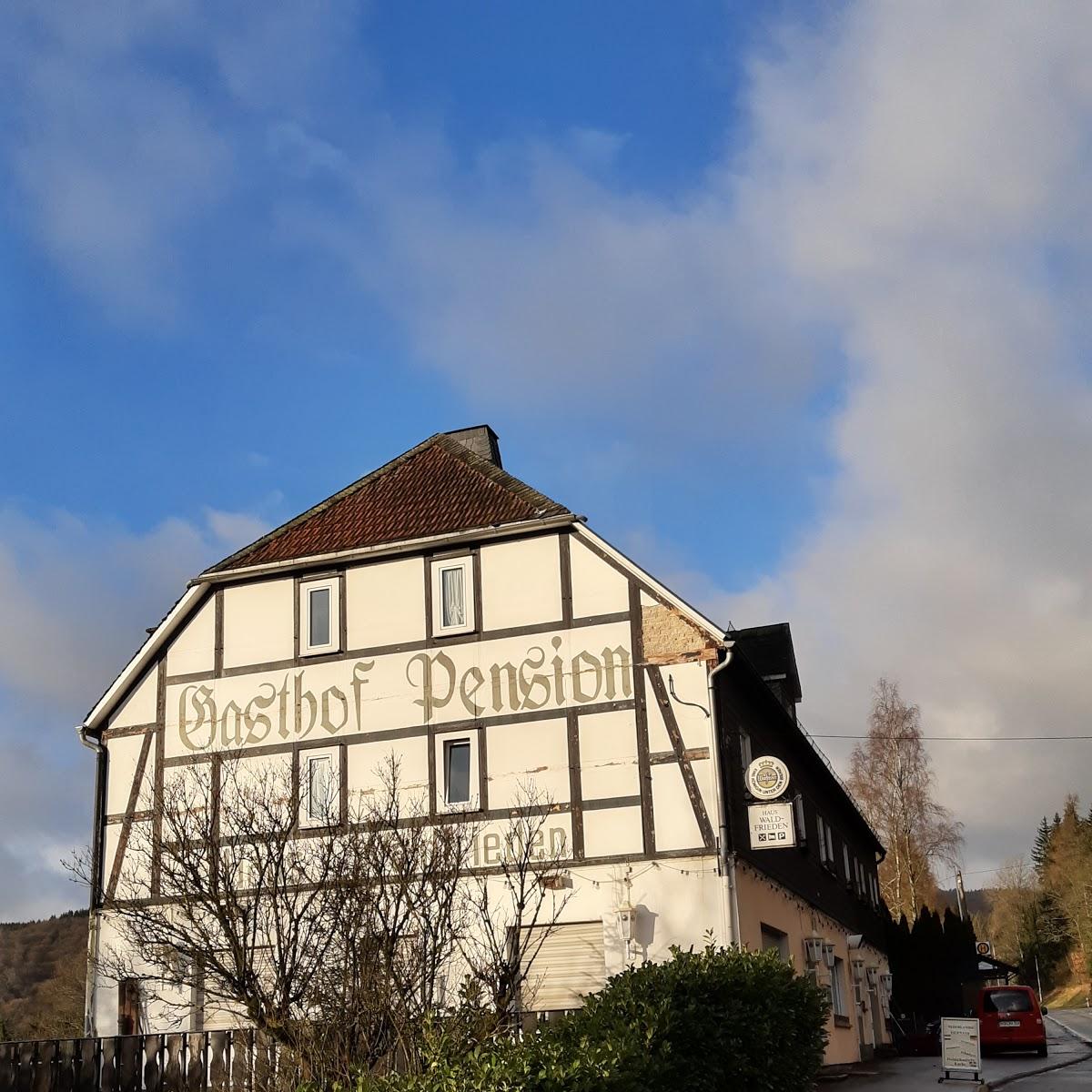Restaurant "Gasthof Pension Waldfrieden" in  Medebach