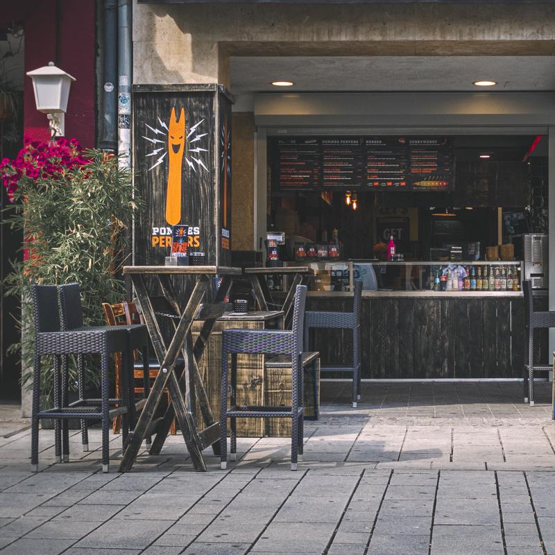 Restaurant "Pommes Pervers" in Düsseldorf