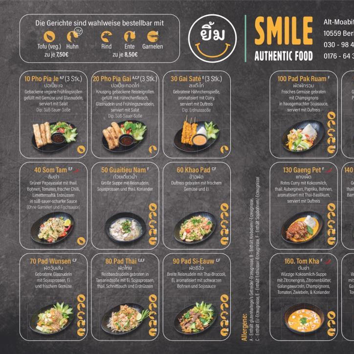 Restaurant "Smile Steglitz - authentic thai food" in Berlin