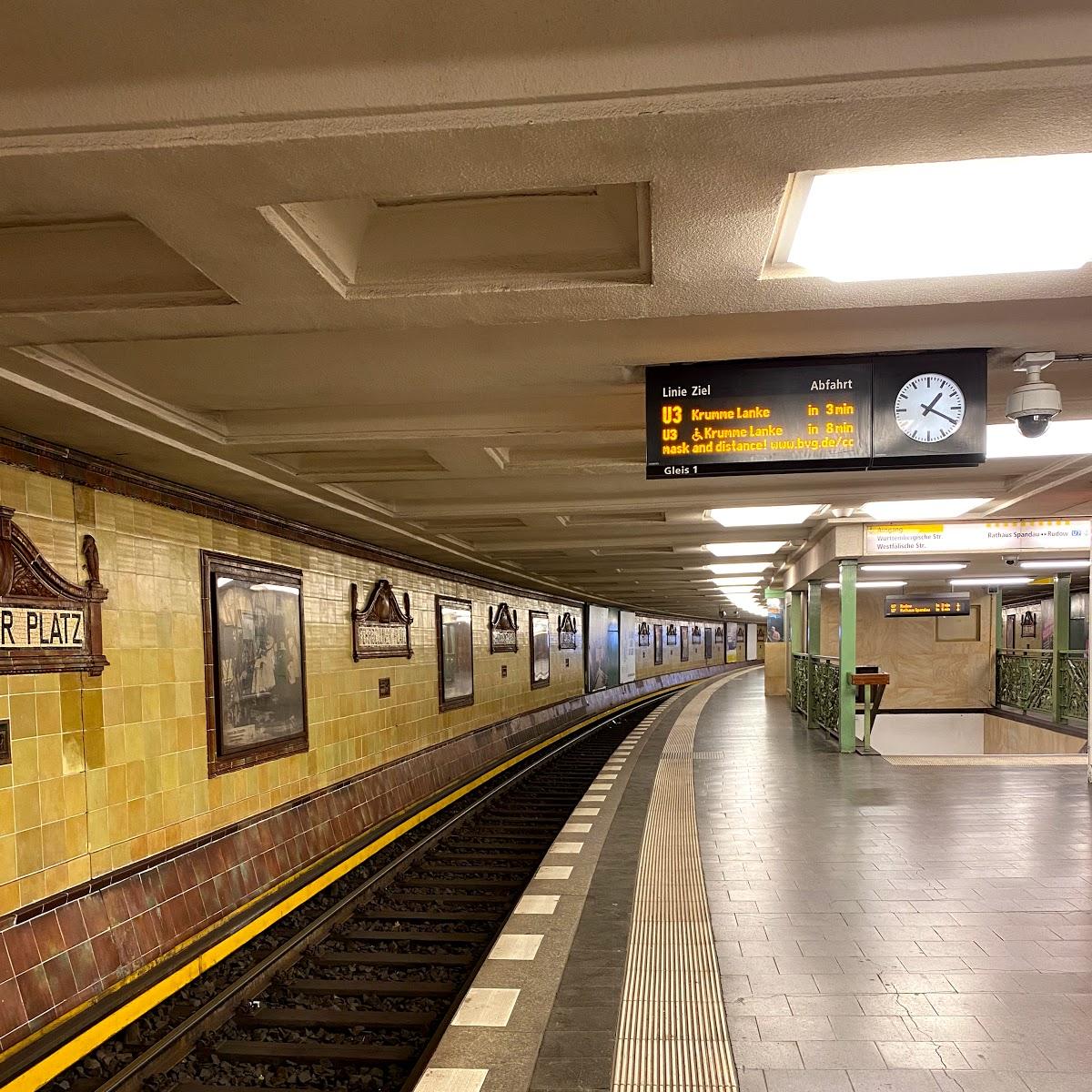 Restaurant "U Fehrbelliner Platz" in Berlin