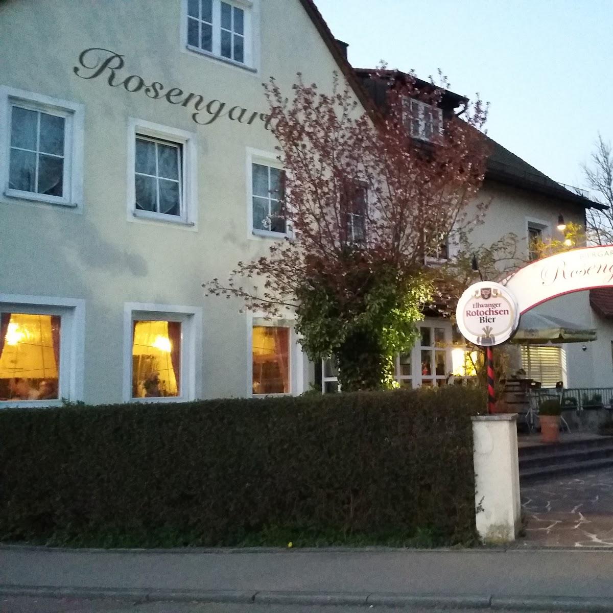 Restaurant "Rosengarten" in Ellwangen (Jagst)