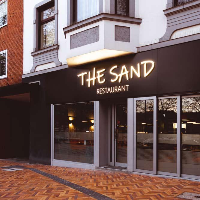Restaurant "The Sand" in Hamburg
