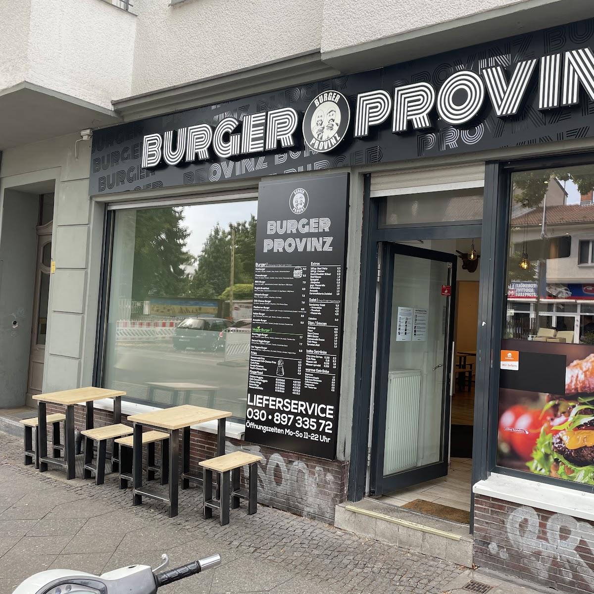 Restaurant "Burger Provinz" in Berlin