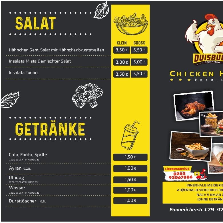 Restaurant "CHICKEN HOUSE PREMIUM DUISBURG" in Duisburg