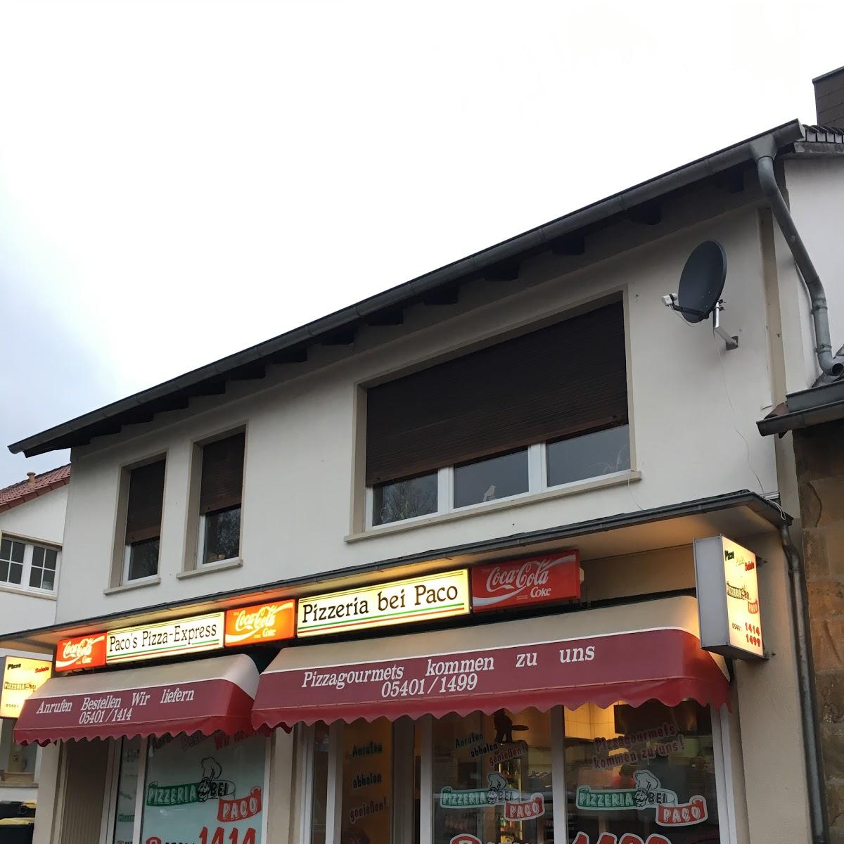 Restaurant "Pizzeria Paco" in Georgsmarienhütte