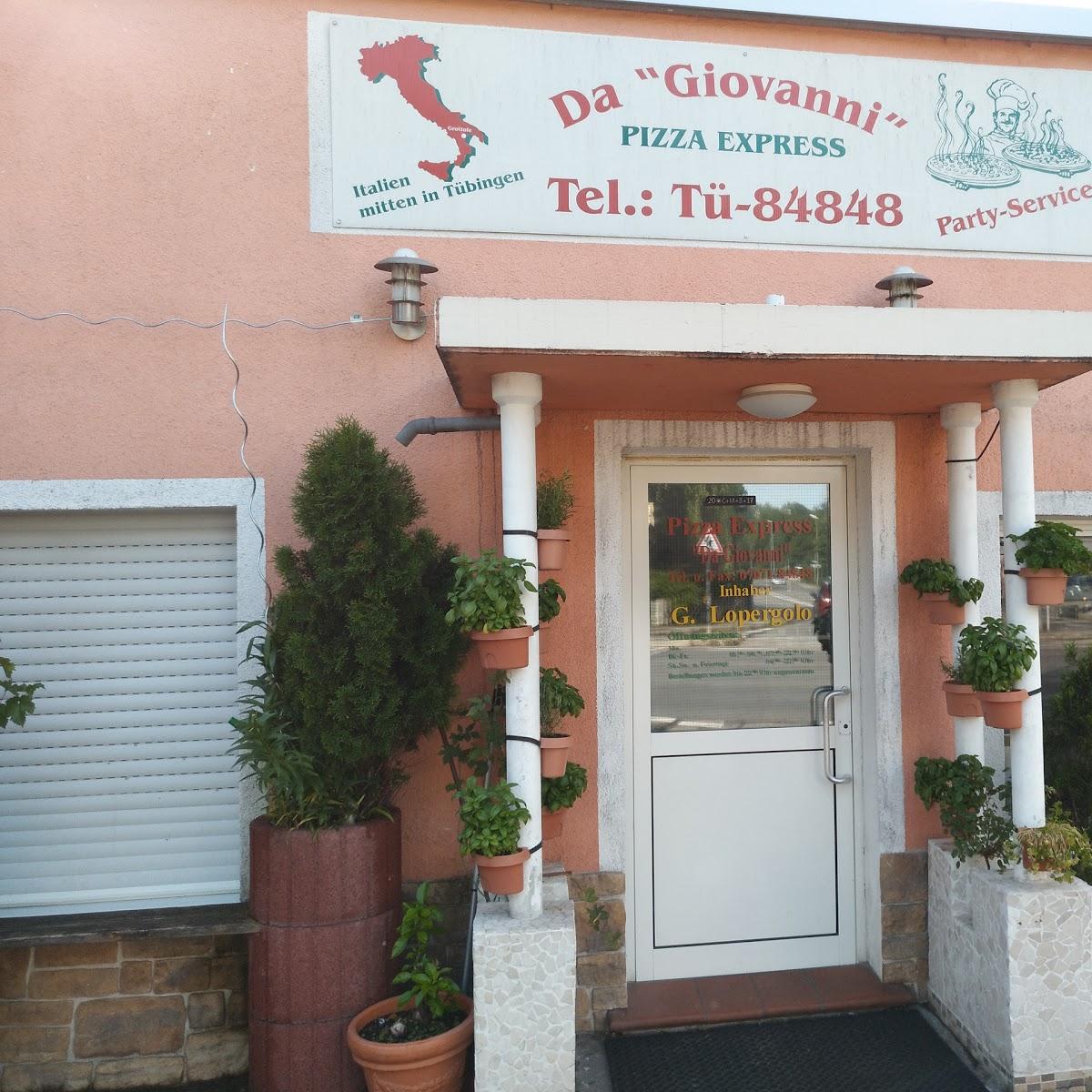Restaurant "Pizzeria Da Giovanni" in Tübingen