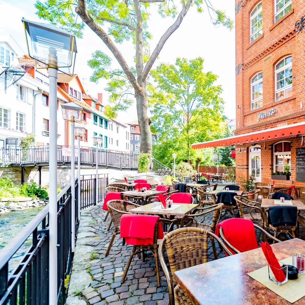 Restaurant "Pier 37 - Genuss am Fluss" in Erfurt