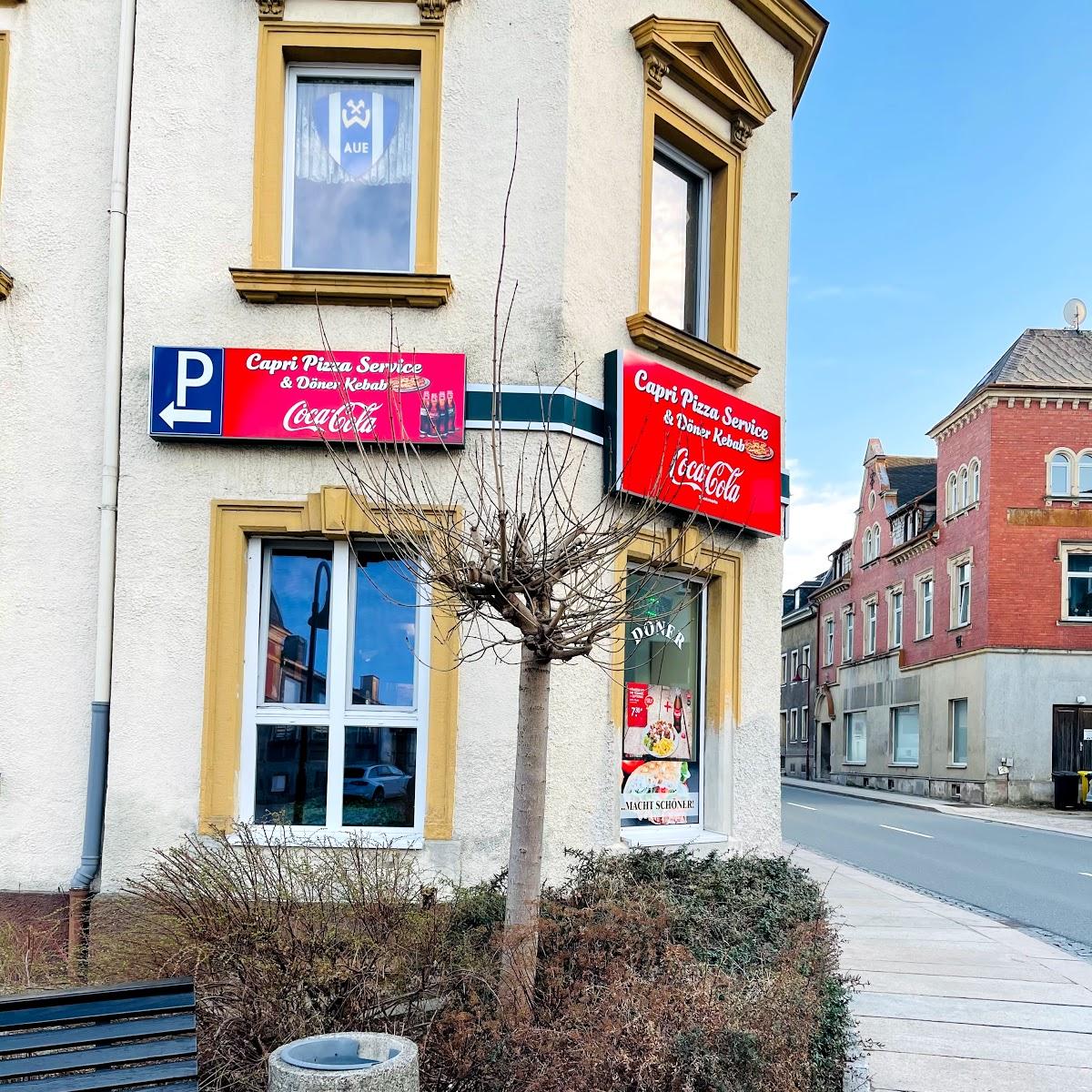 Restaurant "Capri Pizza & Döner Kebap" in Thum
