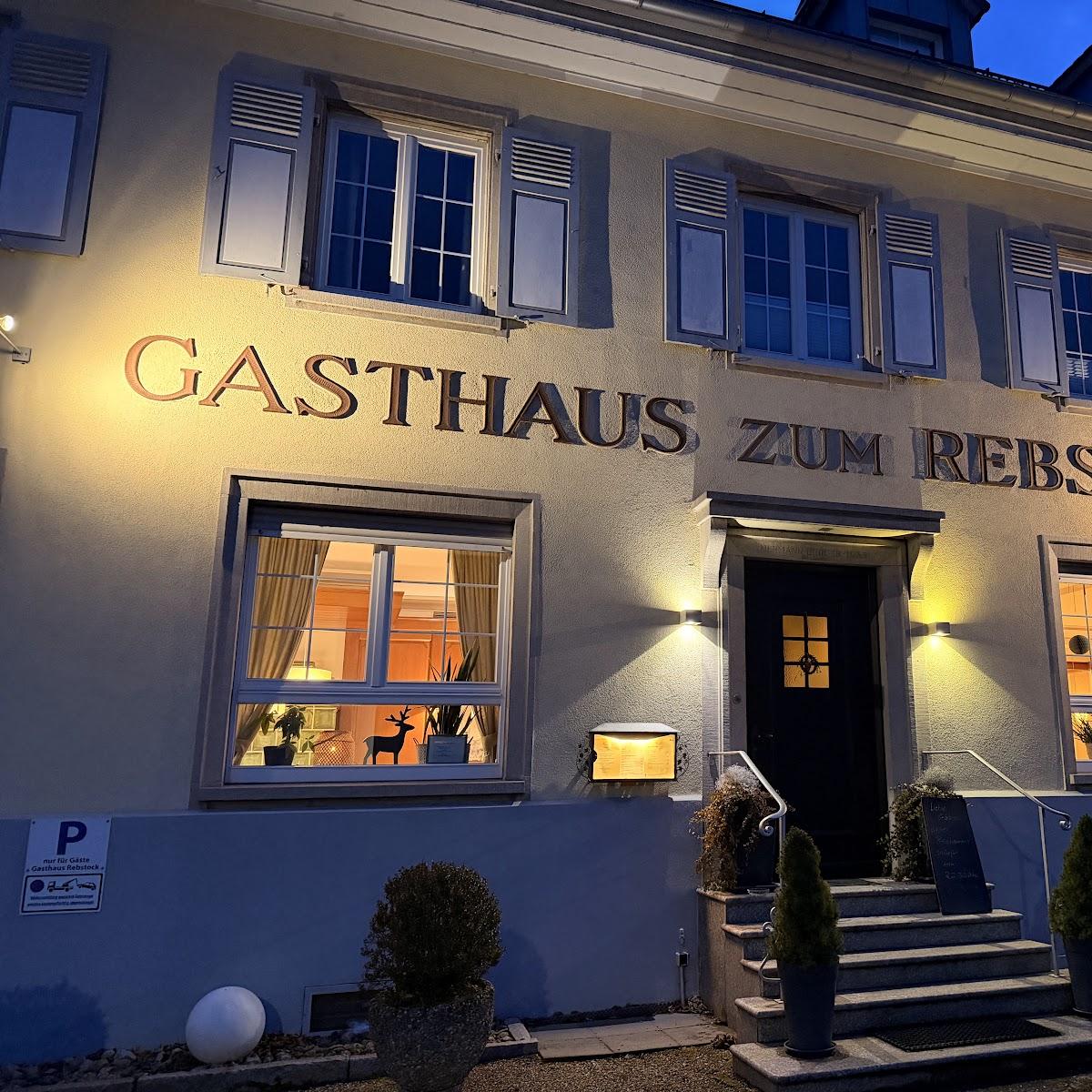 Restaurant "Gasthaus Rebstock" in Waldkirch