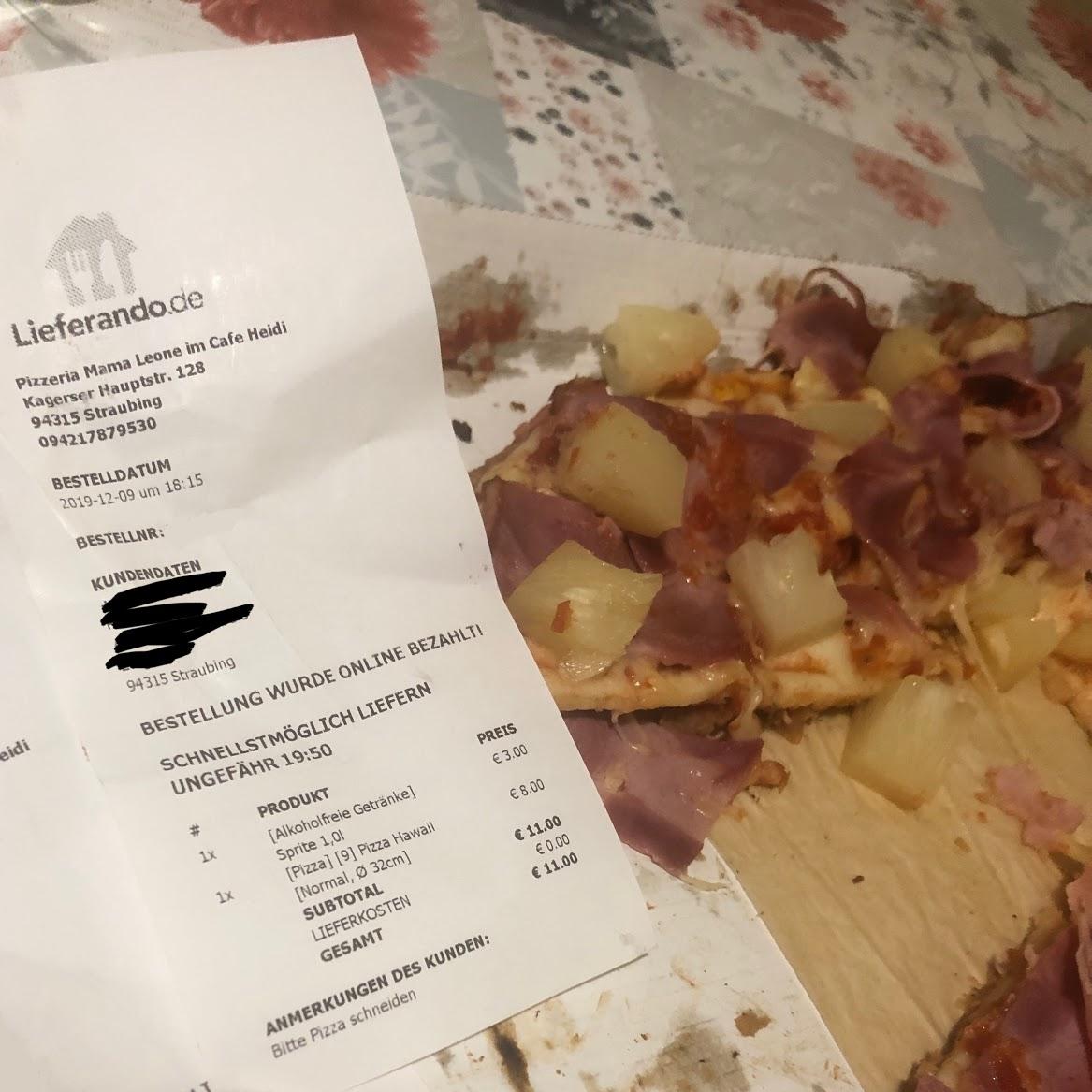 Restaurant "Pizzeria Mamma Leone" in Straubing