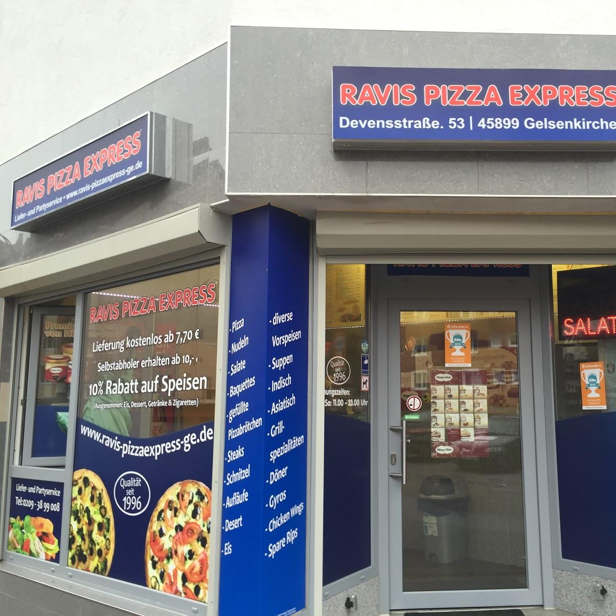 Restaurant "Ravis Pizza Express" in Gelsenkirchen