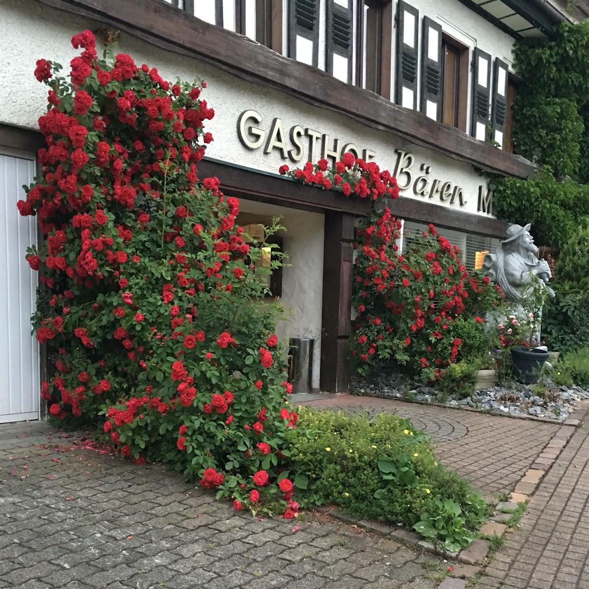 Restaurant "Landgasthof Bären" in Bubsheim