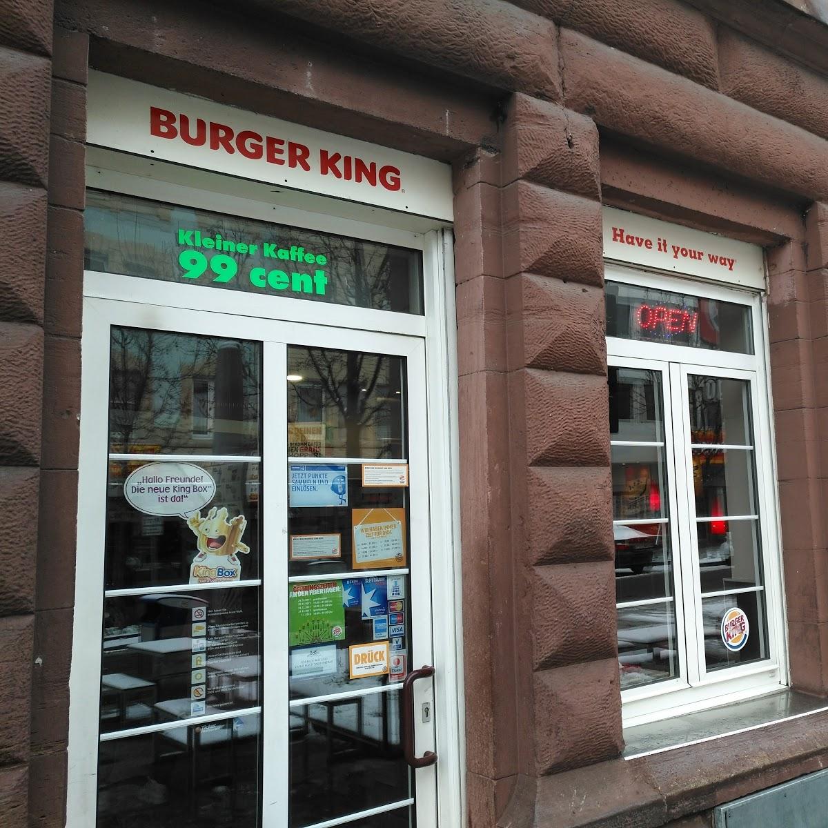 Restaurant "Burger King" in Stuttgart