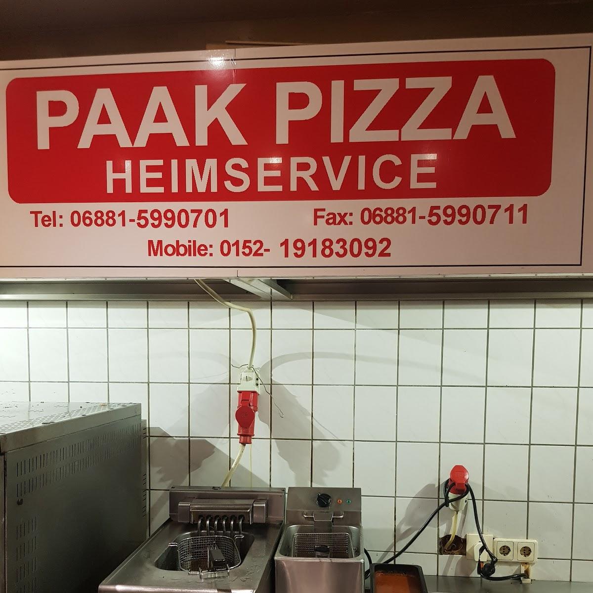 Restaurant "Paak Pizza Heimservice" in Lebach