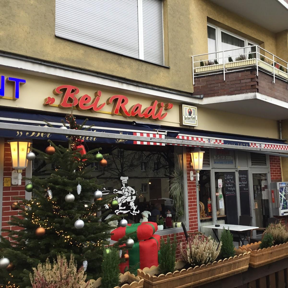 Restaurant "Bei Radi" in  Berlin