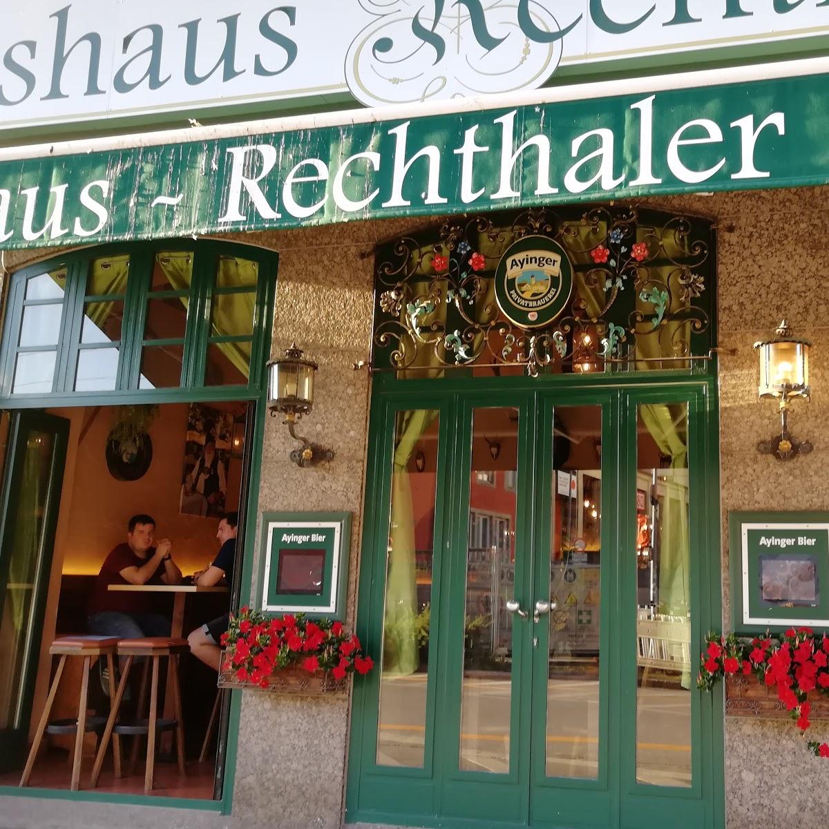 Restaurant "Wirtshaus Rechthaler Hof" in München