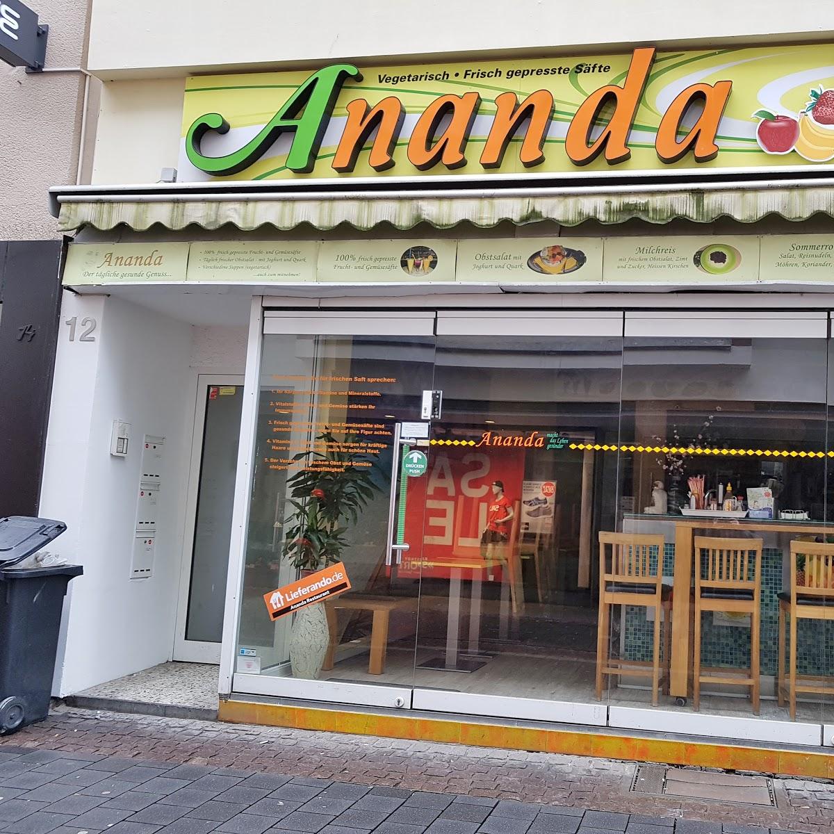 Restaurant "Ananda - veganes und vegetarisches Restaurant" in Bonn