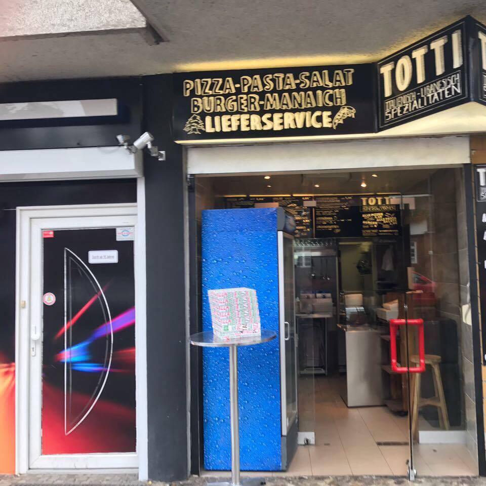 Restaurant "Pizza TOTTI Italienisch-Libanesische Spezialitäten" in Berlin