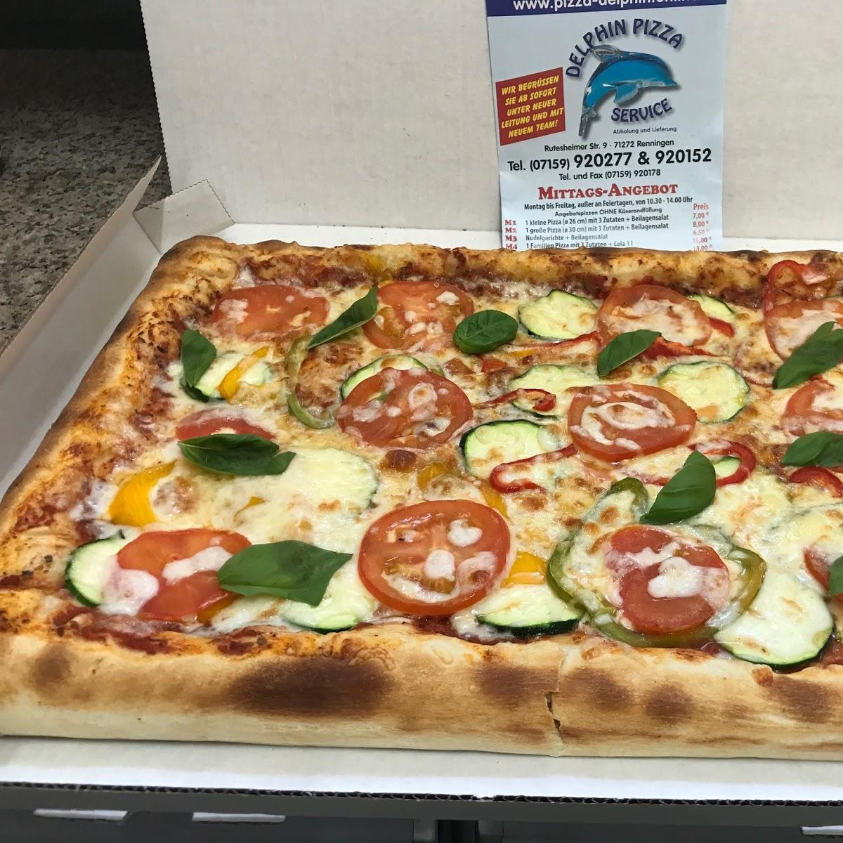 Restaurant "Delphin Pizza Service" in Renningen