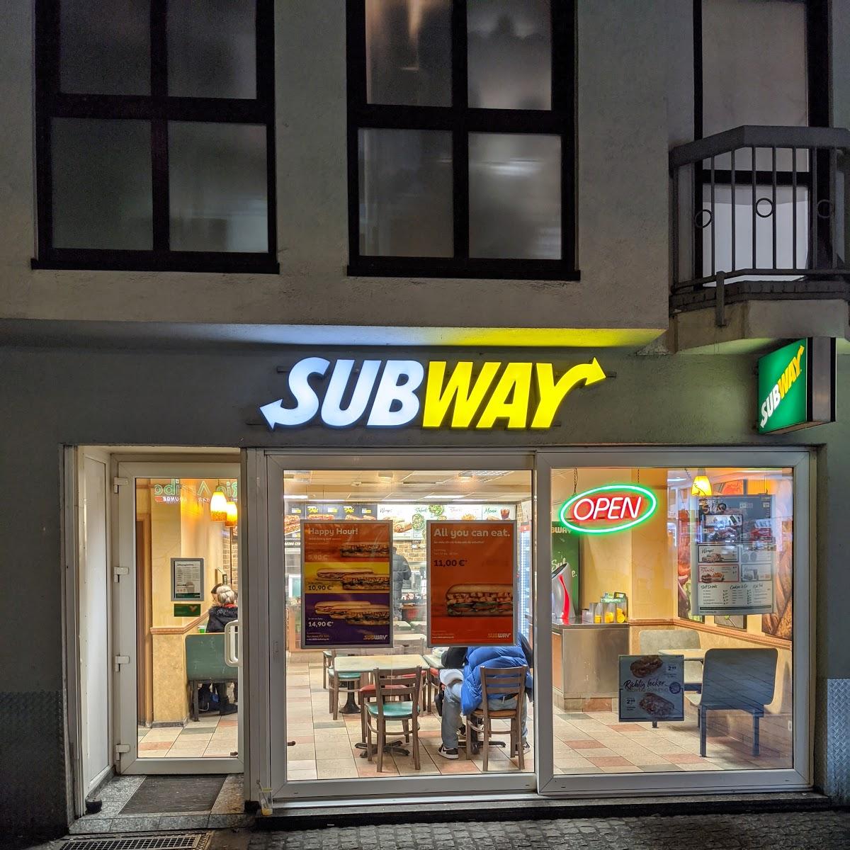 Restaurant "Subway" in Düsseldorf