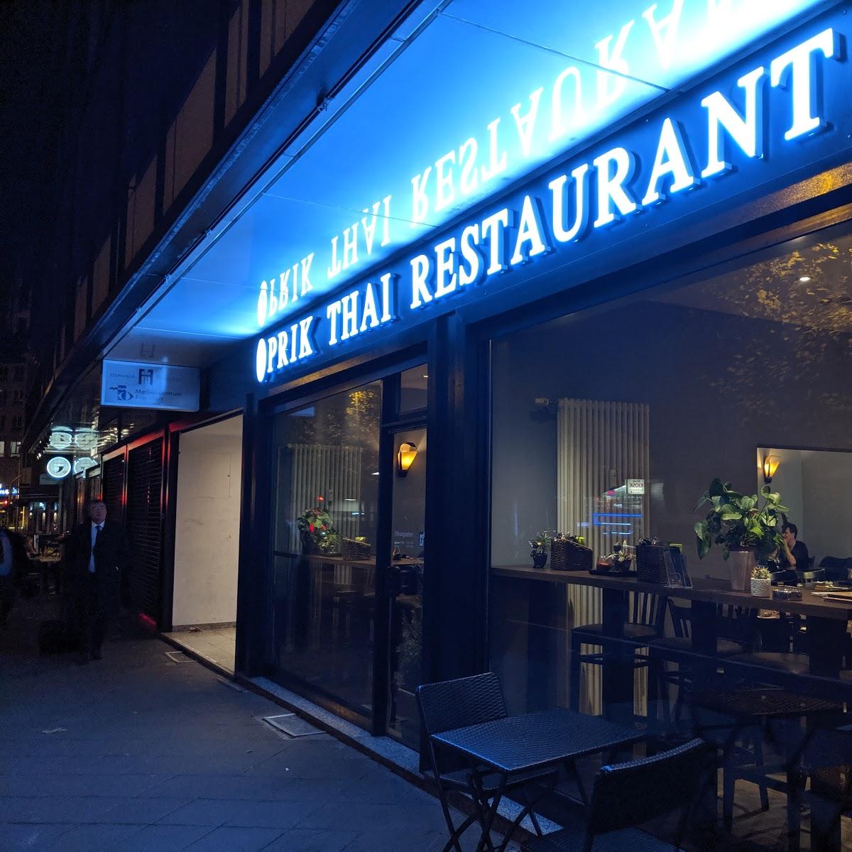 Restaurant "Prik Thai Restaurant" in Frankfurt am Main