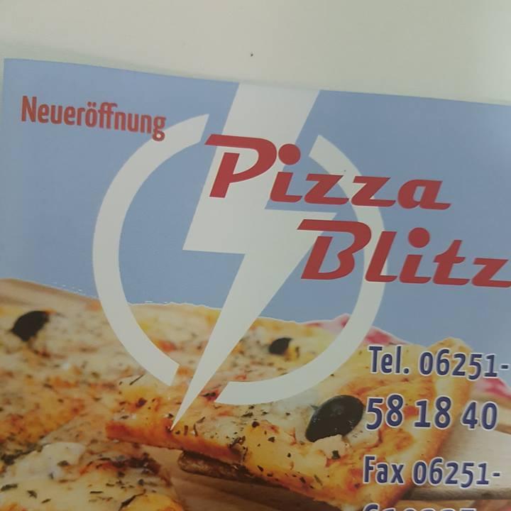 Restaurant "Pizza Blitz Heimservice" in Bensheim