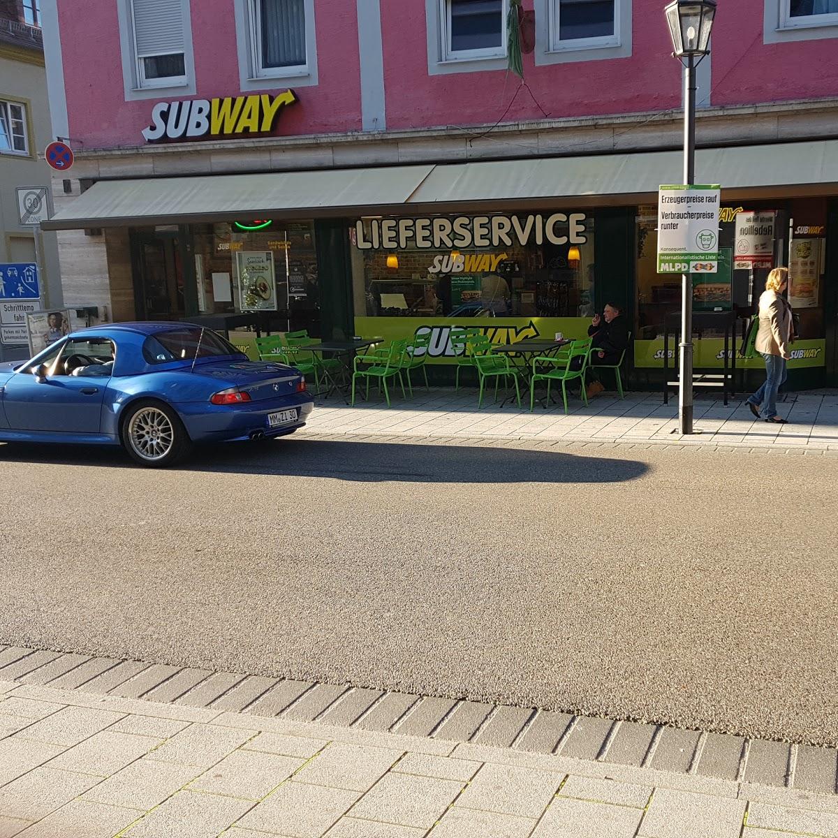 Restaurant "Subway" in Memmingen