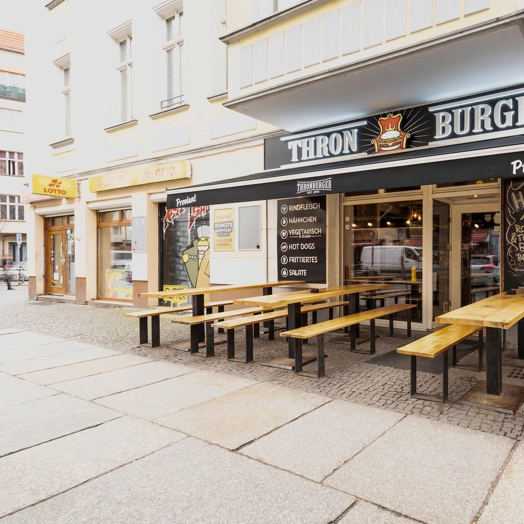 Restaurant "THRONBURGER" in Berlin