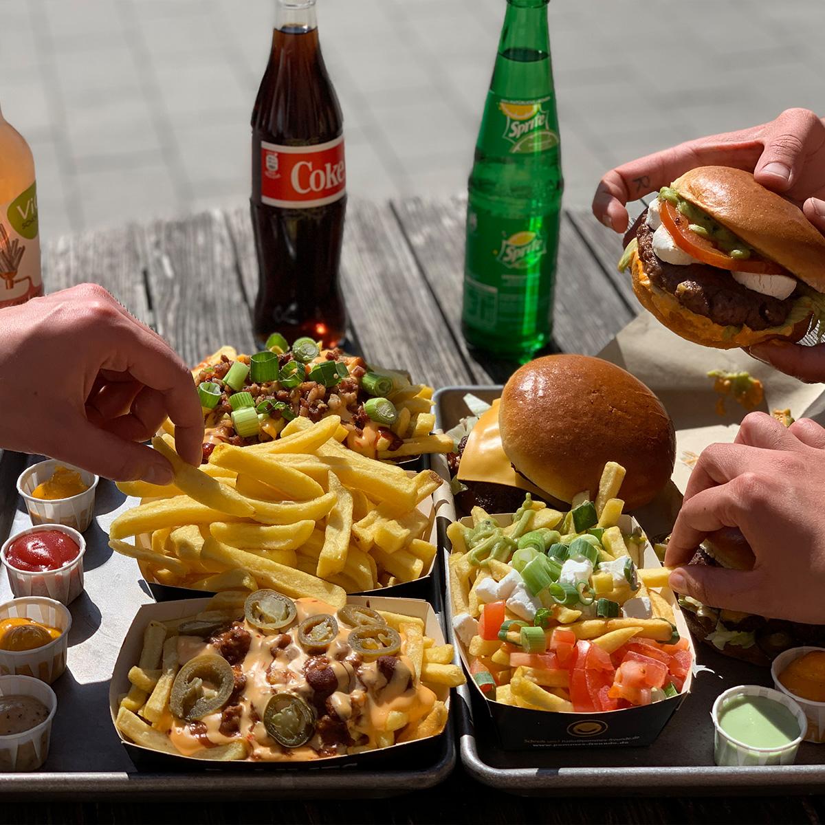 Restaurant "Pommes Freunde" in Frankfurt am Main