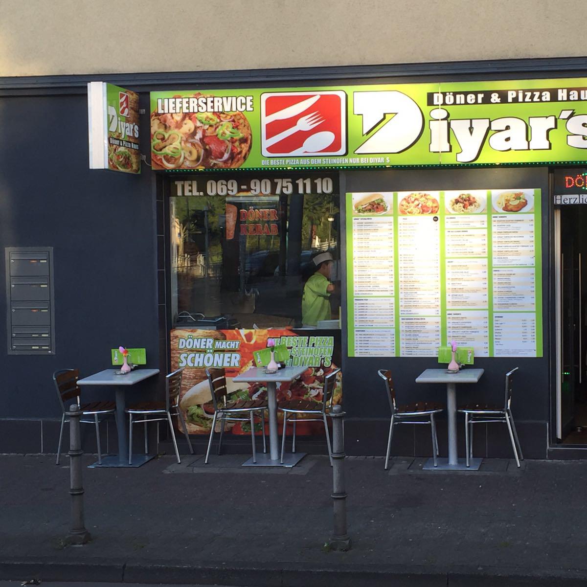Restaurant "Diyar’s Döner & Pizzahaus" in Frankfurt am Main