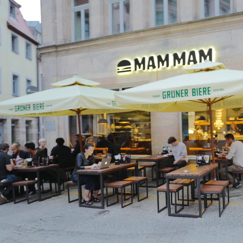 Restaurant "Mam-Mam Burger" in Fürth