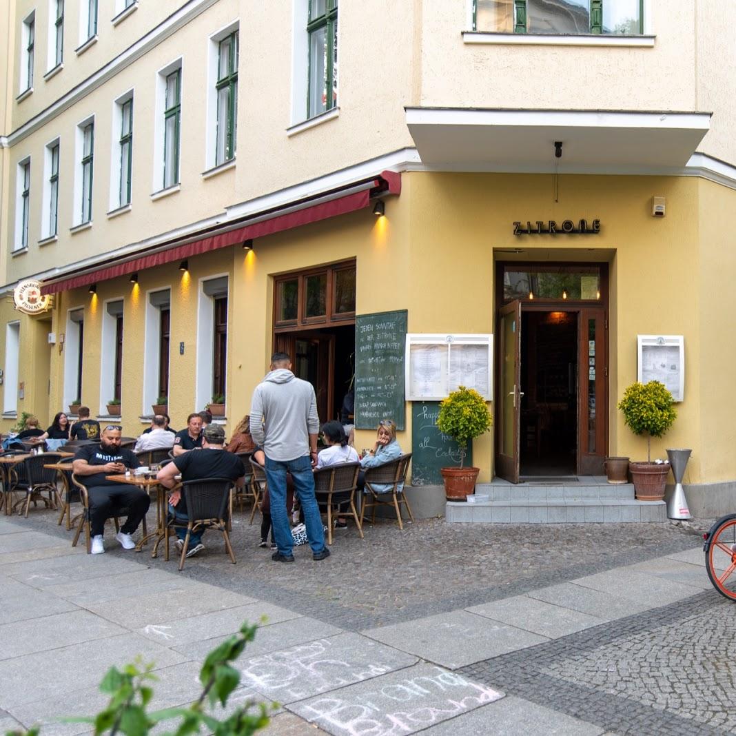Restaurant "Cafe & Restaurant Zitrone" in Berlin