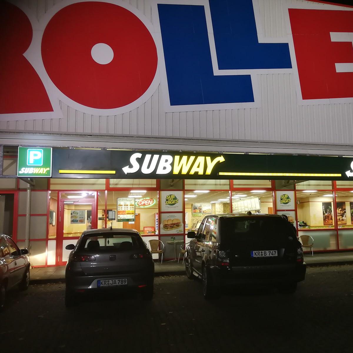 Restaurant "Subway" in Krefeld