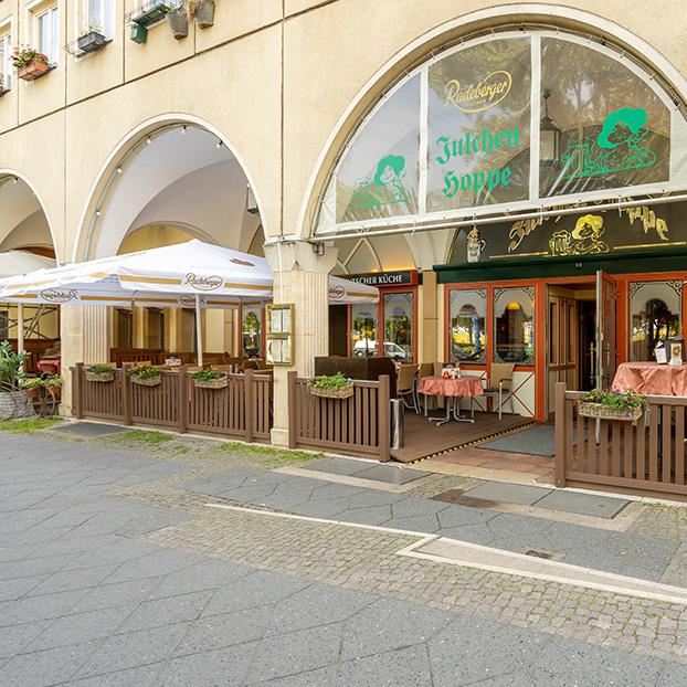Restaurant "Alt-er Gasthaus Julchen Hoppe" in Berlin