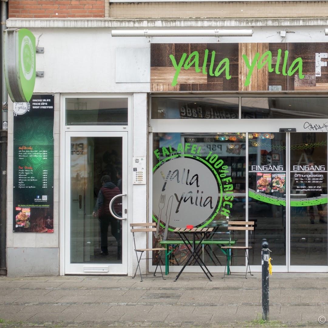 Restaurant "Yalla Yalla Falafel" in Bremen