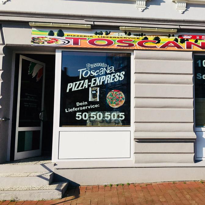 Restaurant "Pizzeria Toscana" in Flensburg