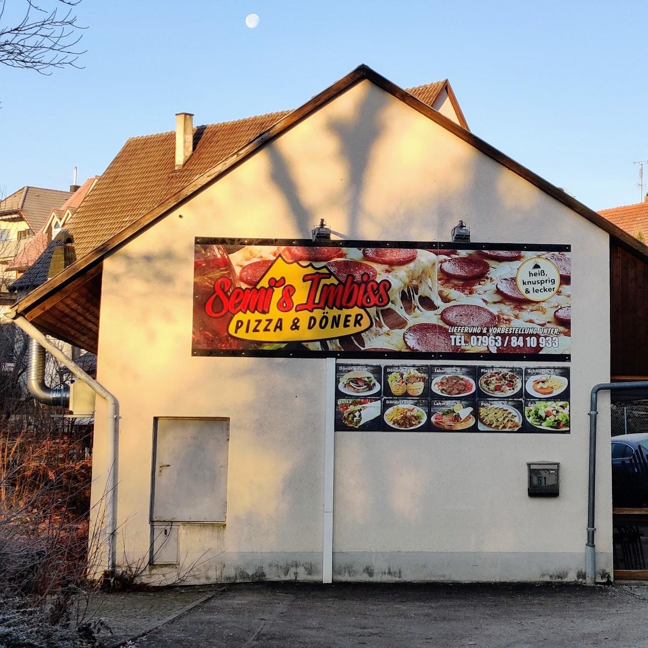Restaurant "Semis Imbiss" in Adelmannsfelden