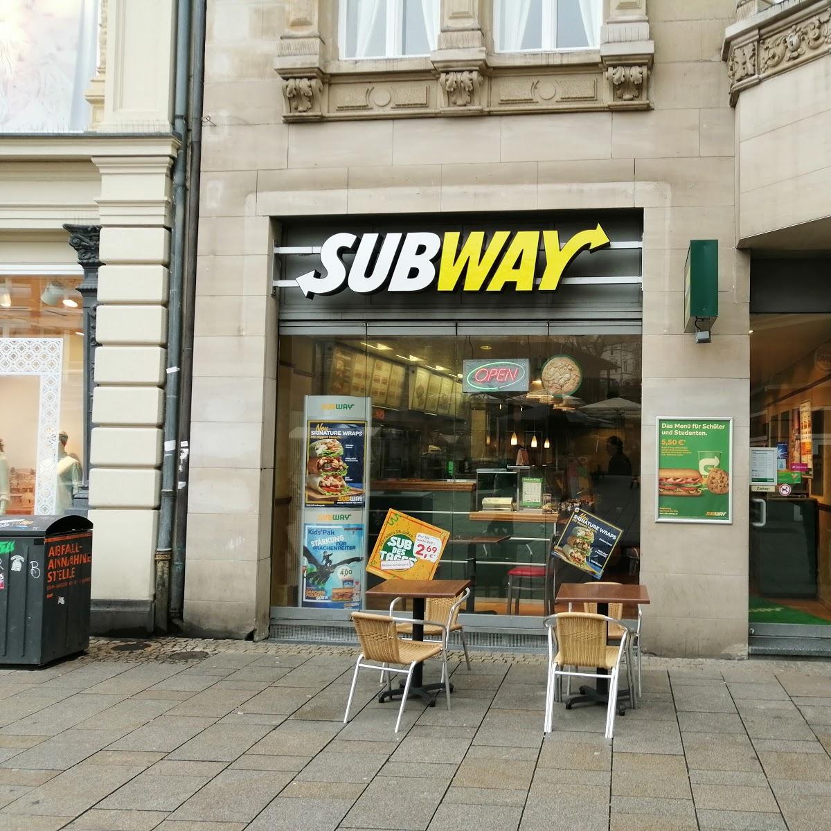 Restaurant "Subway" in Wiesbaden