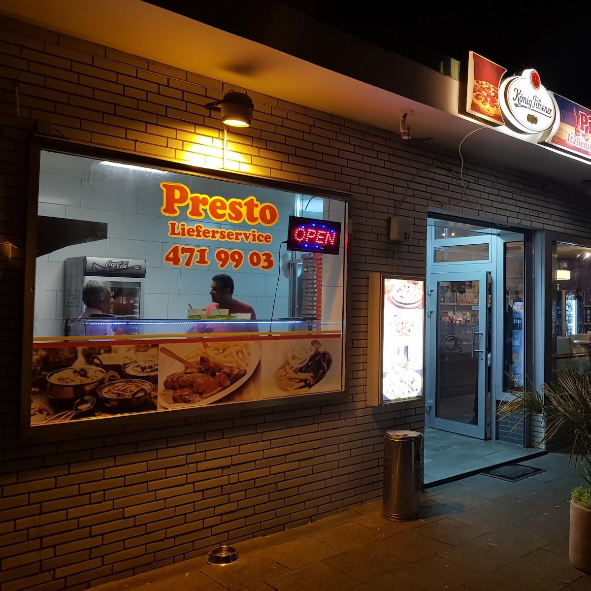 Restaurant "Pizzeria Presto" in Dinslaken
