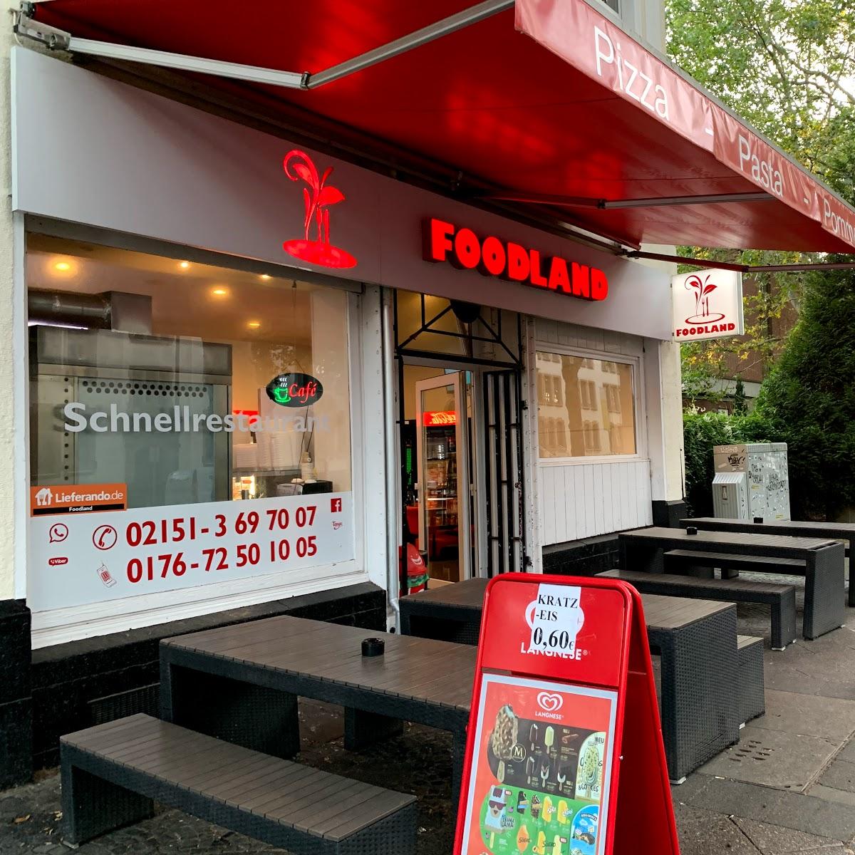 Restaurant "Pizzeria Foodland" in Krefeld