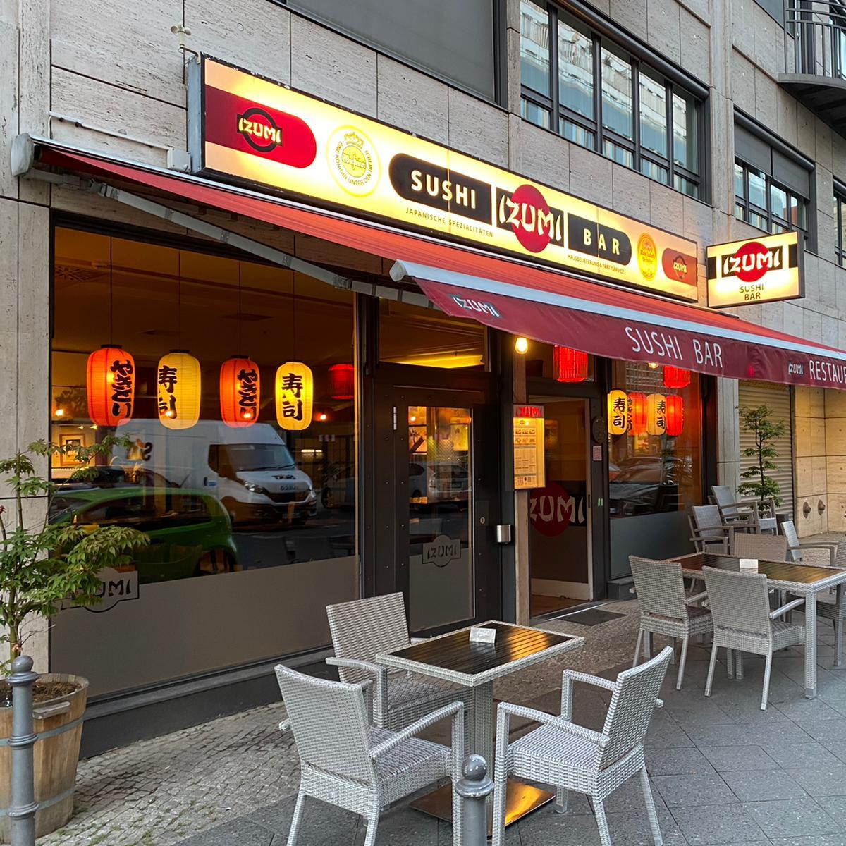 Restaurant "Izumi Restaurant-Sushi Bar & Lieferservice" in Berlin