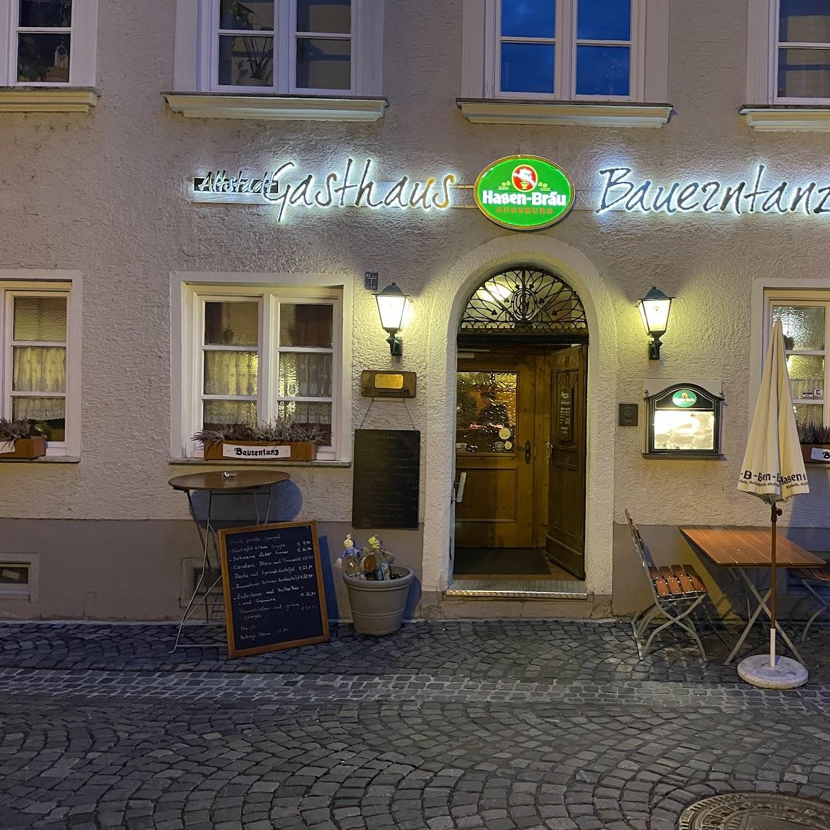 Restaurant "Altstadtgasthaus Bauerntanz" in Augsburg