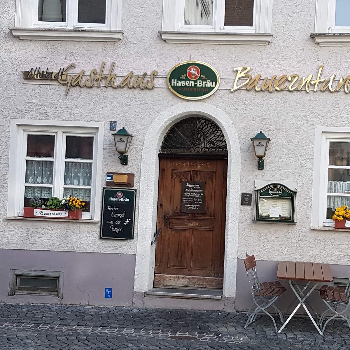 Restaurant "Altstadtgasthaus Bauerntanz" in Augsburg