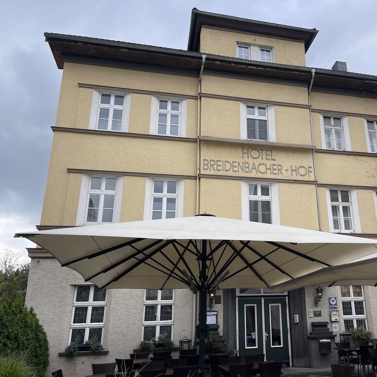Restaurant "Hotel Breidenbacher Hof GmbH & Co. KG" in Betzdorf