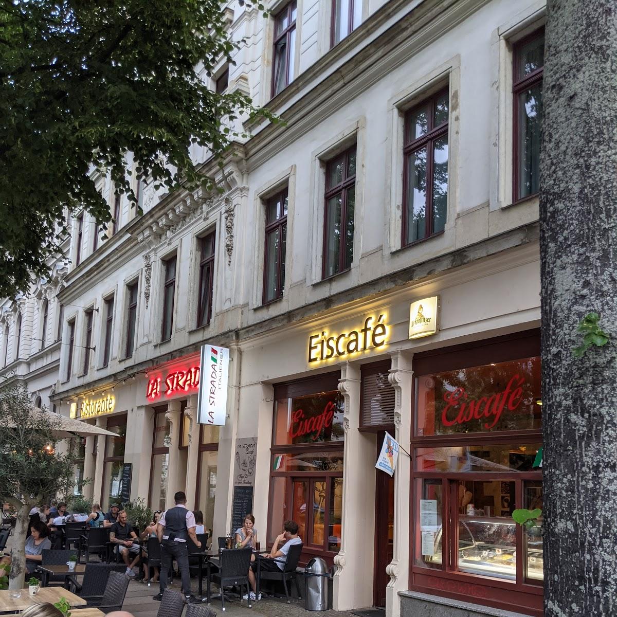 Restaurant "La Strada Pizzaria & Eiscafe" in Leipzig