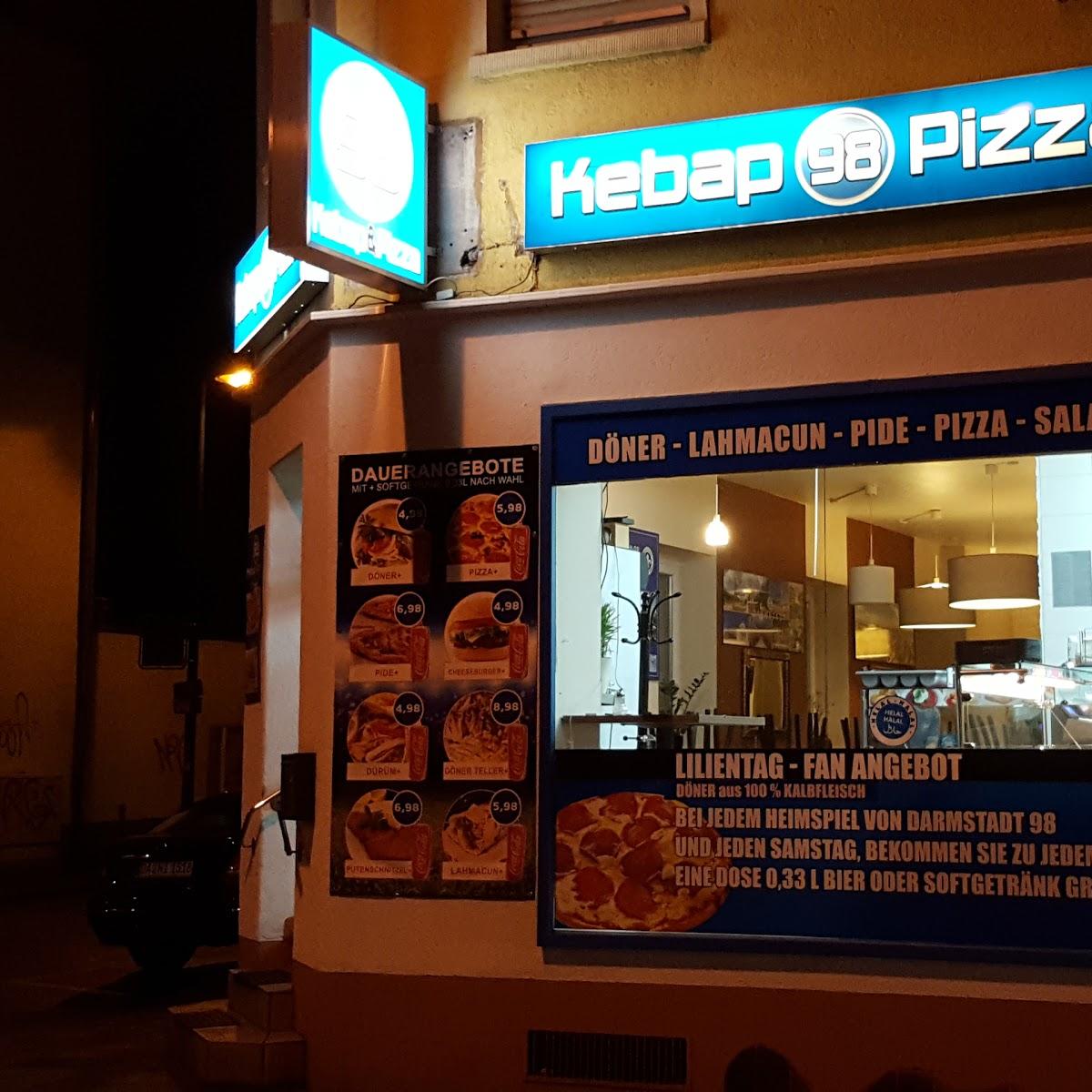 Restaurant "Kebap & Pizza  98" in Darmstadt